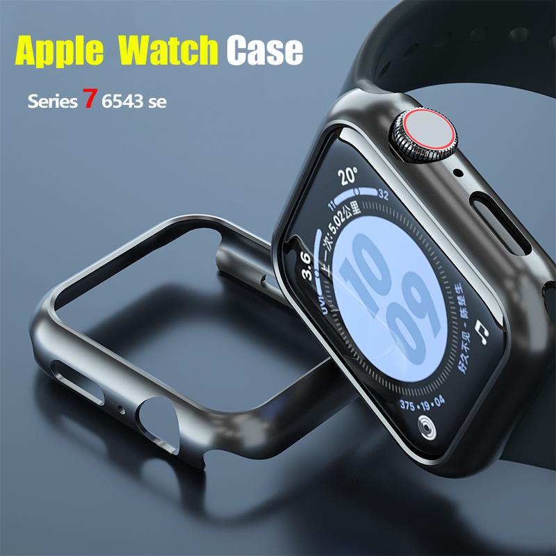 Cover For Apple Watch Case 44mm 40mm 42mm 38mm 44 Mm Accessories PC Protector Bumper iWatch Series 6 Se 5 3 7 8 9 41mm 45mm Case
