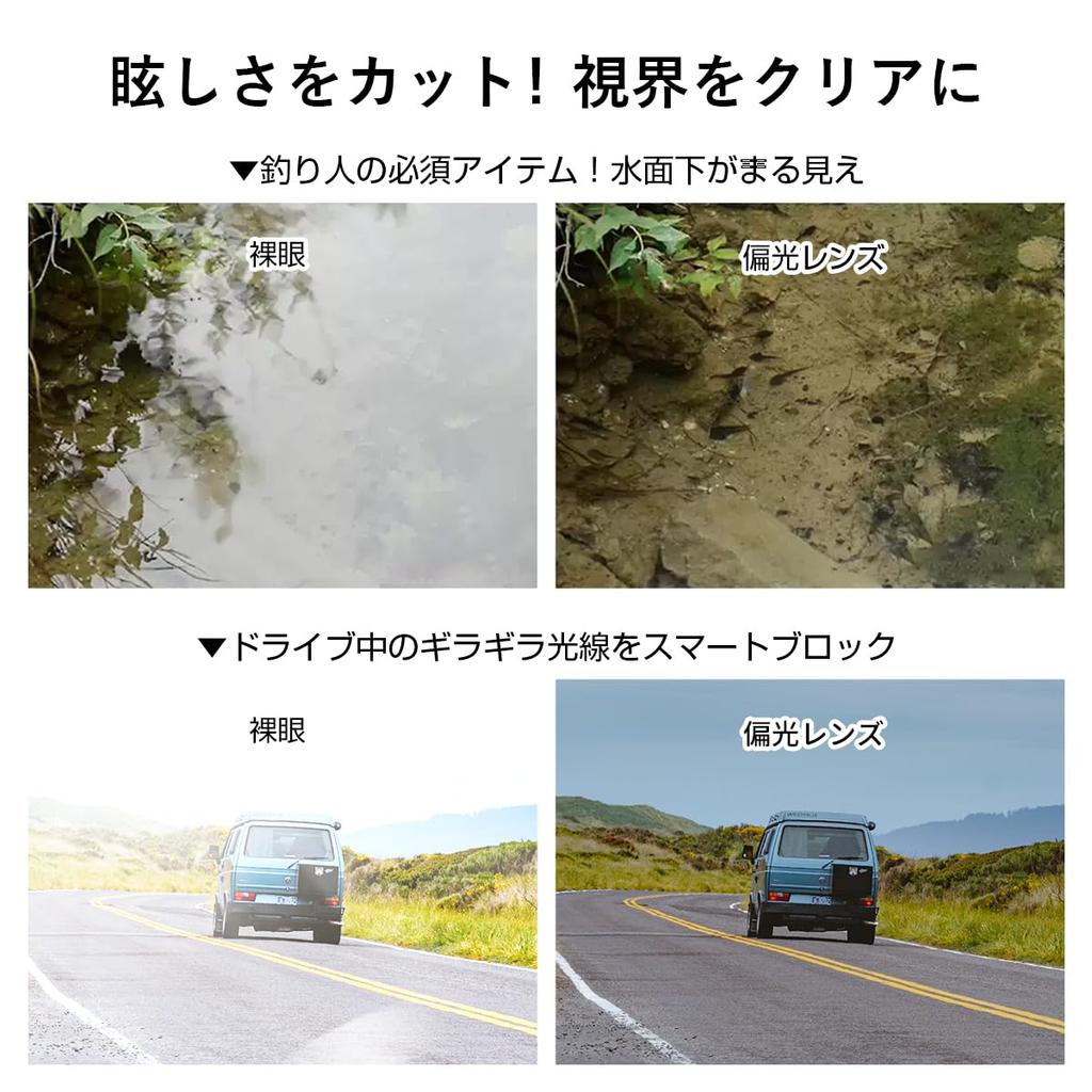 Polarisiert UV400 Überbrille Leicht Ideal für Outdoor und Unisex Br'Guras Clip-on Sonnenbrille, Flip-Up-Design, Schutz, Brille, (8g), Vielseitig,