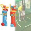 Wysokiej jakości Plastikowy Mini Zestaw Klubów Golfowych Dla Dzieci i Rodziców Zabawa na Świeżym Powietrzu