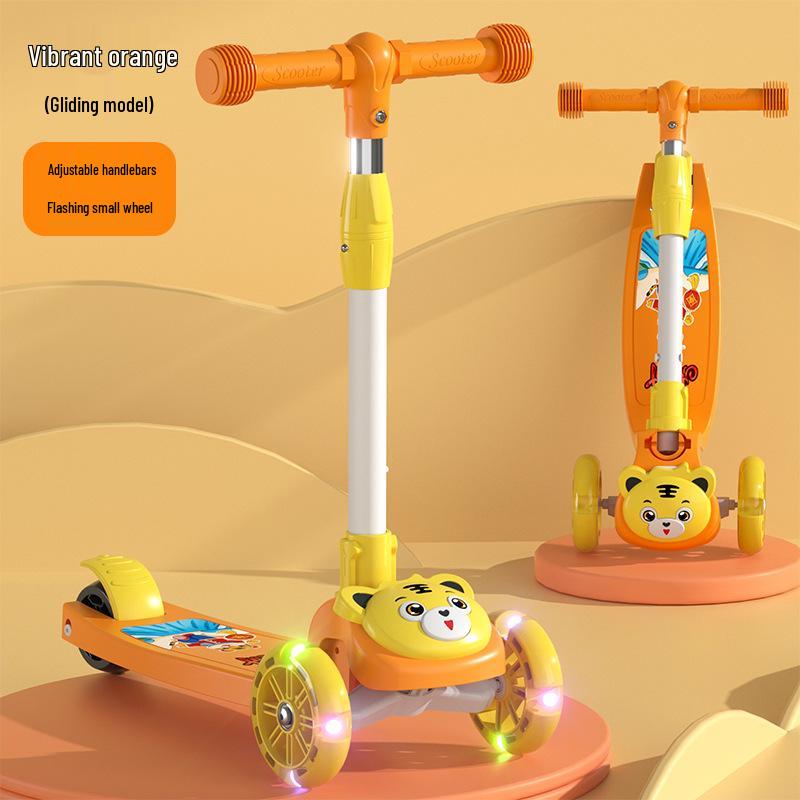 

Детский самокат 3-в-1: Возраст 1-10 лет, Стиль принцессы, Вариант катания и скольжения