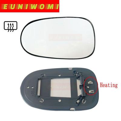 Verre de rétroviseur de voiture convexe chauffant pour porte latérale pour Nissan ALMERA 2000 2001 2002 2003 2004 2005 2006