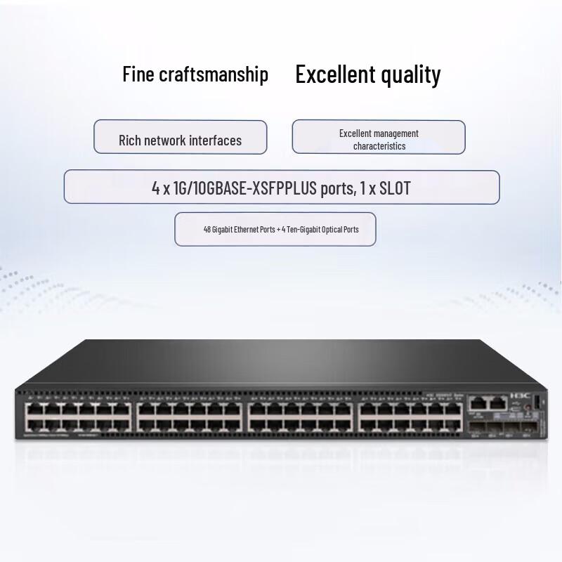 H3C S5500V2-52C-EI Enterprise Layer 3 Managed Network Switch