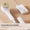 Rechargeable Electric Bath Brush Long Handle Electric Shower Brush Back Scrub  Lazy Scrubbing Tool