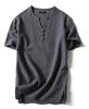 MR15 GL XL Short with 3 Summer Spring 2 3 Short Sleeve Manly Campus Summer Early Early New All Indigo [M.L.E.] T-shirt, Sleeve, Buttons, Buttons,