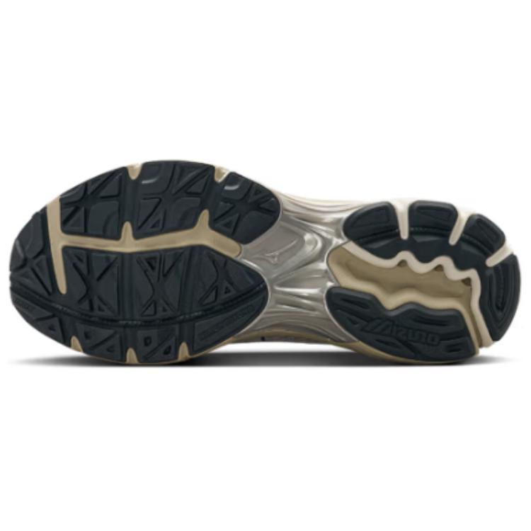 Mizuno Nova Mix Soft Comfortable Shock Absorption Slip Resistant Durable Low Top Running Shoes Unisex Running Shoes Gray White D1GH240509