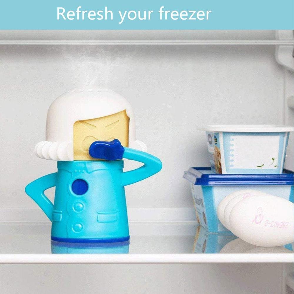 Cool Mama Fridge Deodorizer Reusable baking soda Air Purifier, Blue