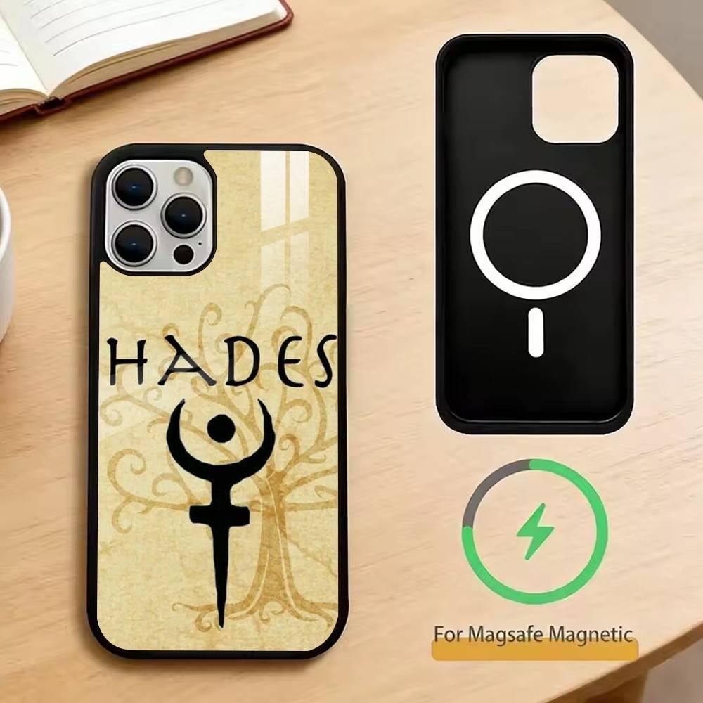 

Hades Phone Case For iPhone17,16,15,14,13,12,11 Plus,Pro Magnetic with Magsafe Wireless Charging iPhone14