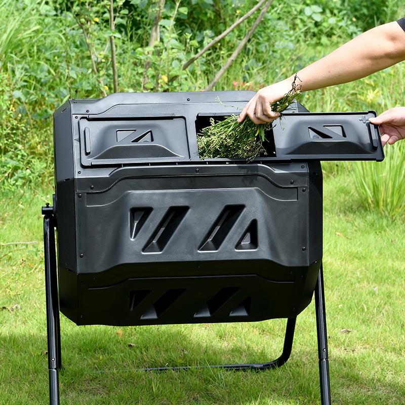 Large Capacity Garden Compost Bin for Leaves & Grass