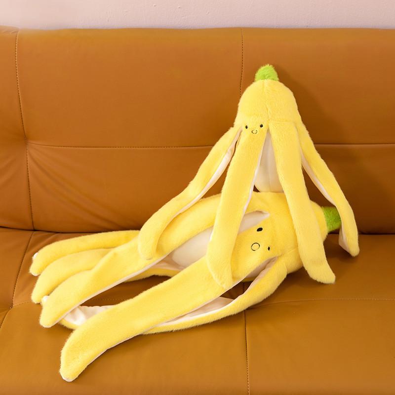 Creative Banana Cute Plush Toy Adorable Cartoon Kids Playtime Pal Gift Birthday