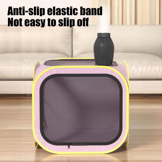 Pet Drying Box Waterproof Anti-Hair Flying Dog Cat Drying Room
