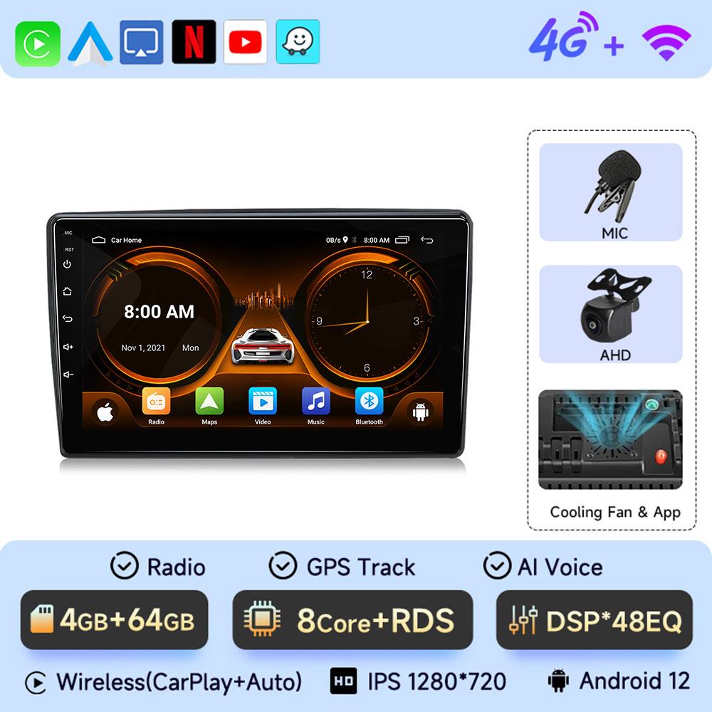 JIUYIN Car Radio For Citroen C5 2008 - 2017 Wireless CarPlay Android Auto Car Intelligent Systems No 2 Din 2din DVD
