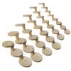 Yousheng 1 Set Hamster Ladder High Stability Detachable Solid Climbing Stairs Birds Parrot Exercise Perches Stand for Home Use