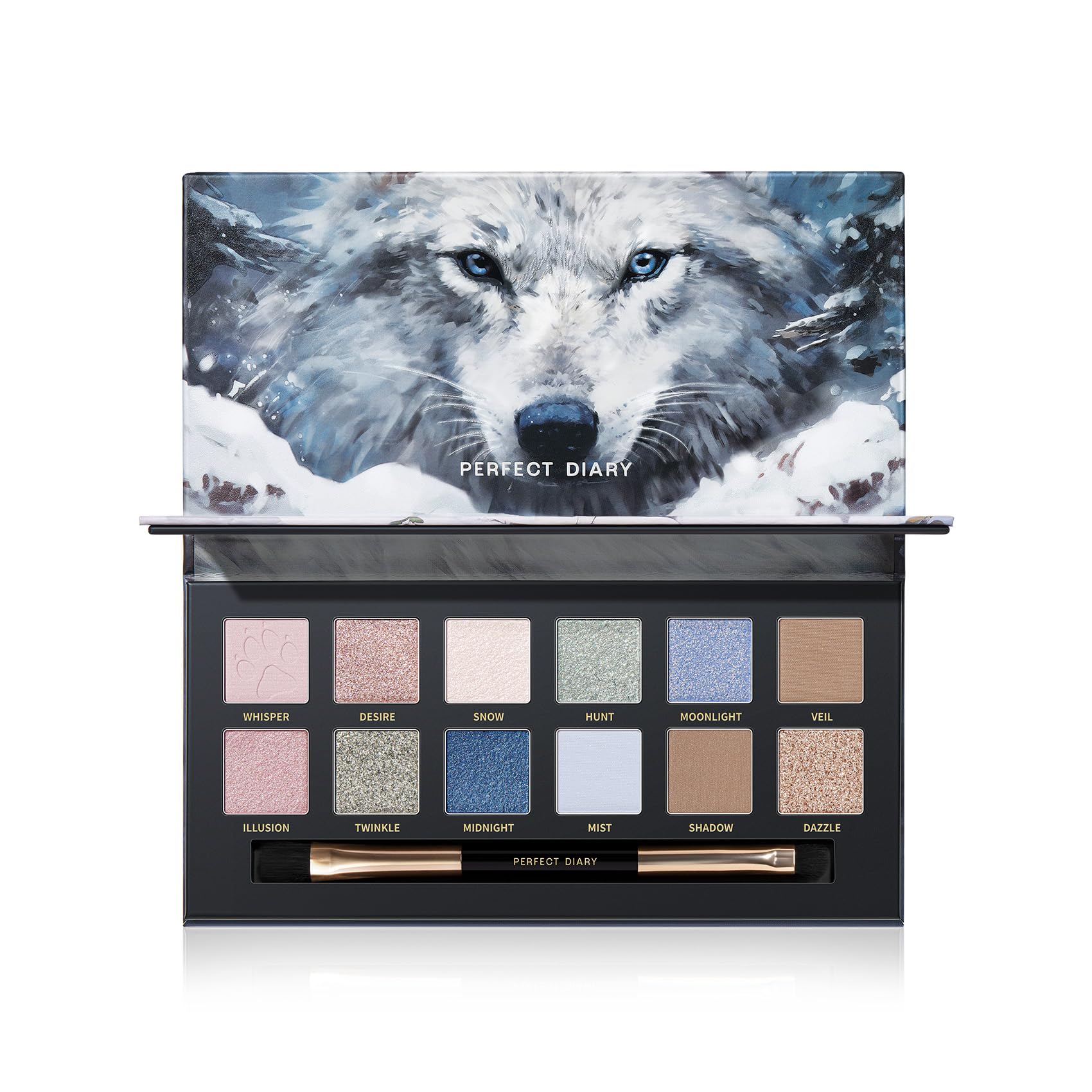 

PERFECT DIARY Палитра теней для век Perfect Diary Wolf