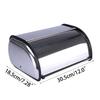 Stainless Steel Bread Box Metal Nut Snacks Metal Kitchen Dessert Cake Cupcake
