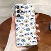 Foreign trade explosion Devil's eye applies to Samsung s24Ultra mobile phone case Galaxys25 eye s22 film case