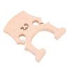 Maple Wood Cello Bridge Replacement Parts Instrument Accessory for 4 4 3 4 Cellos (4 4)