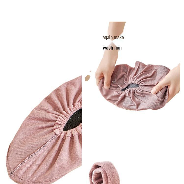 Velvet Non-Slip Washable Shoe Covers – Indoor Reusable Fabric Overshoes for Kids & Computer Rooms