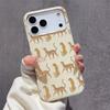Phone Case For Samsung S26 A17 A26 A36 A05S A06 A15 A35 A54 Ultra Slim Soft Touch Durable Yellow Leopard Case