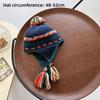 Cold Proof Warm Beanie Windproof Ear Protection Caps Retro Knitted Hats  Cold Weather