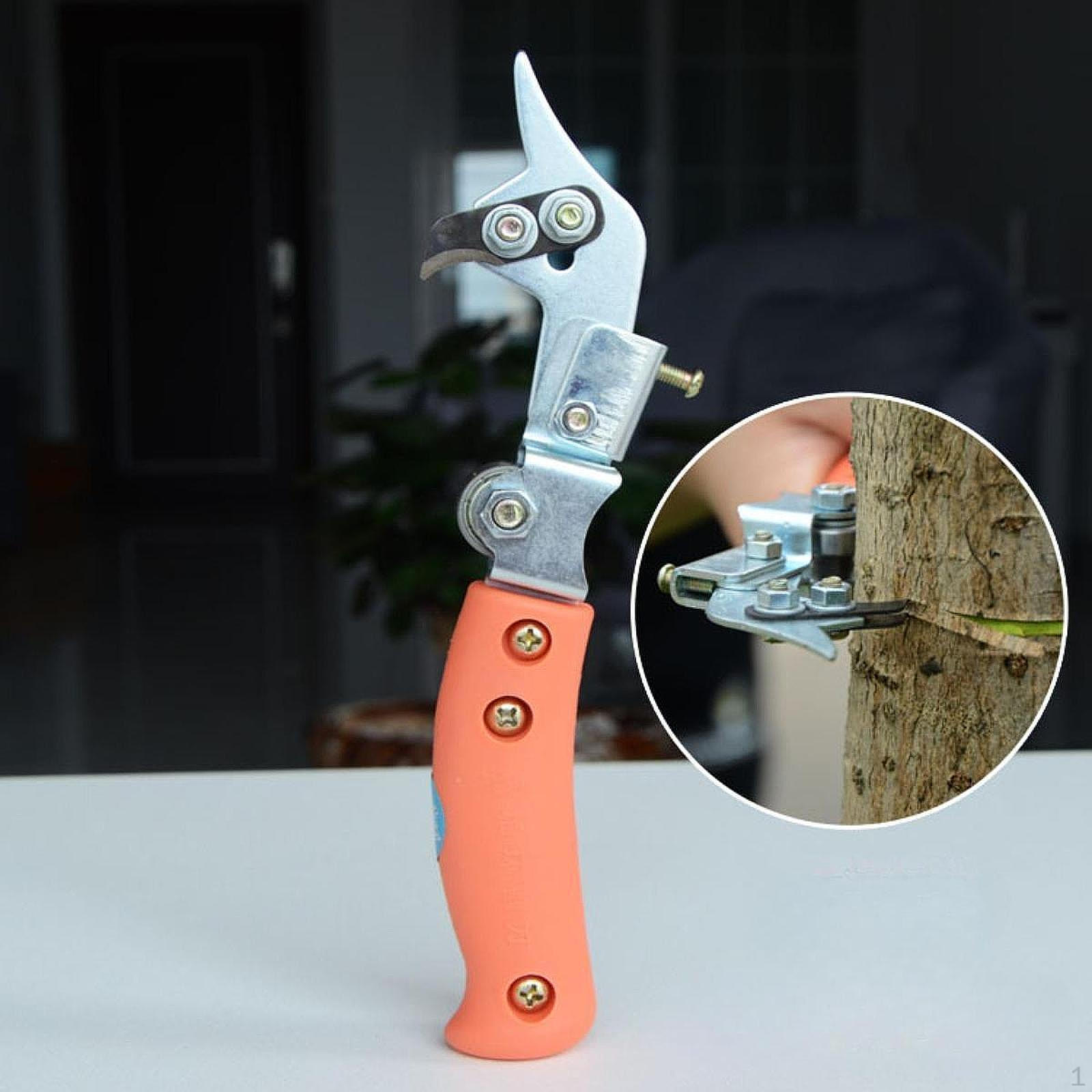 

Ножницы для обрезки фруктовых деревьев Ножницы для веток Эргономичная ручка Садовые принадлежности Ручной инструмент для повышения урожайности 102 Double Teeth