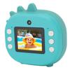 Instant Print Camera Cute Dinosaur Shape 48MP 2.0 Inch Screen Thermal Print Camera with Print Paper