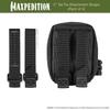 MAXPEDITION TacTie Set of Black 3-inch Straps, 4,