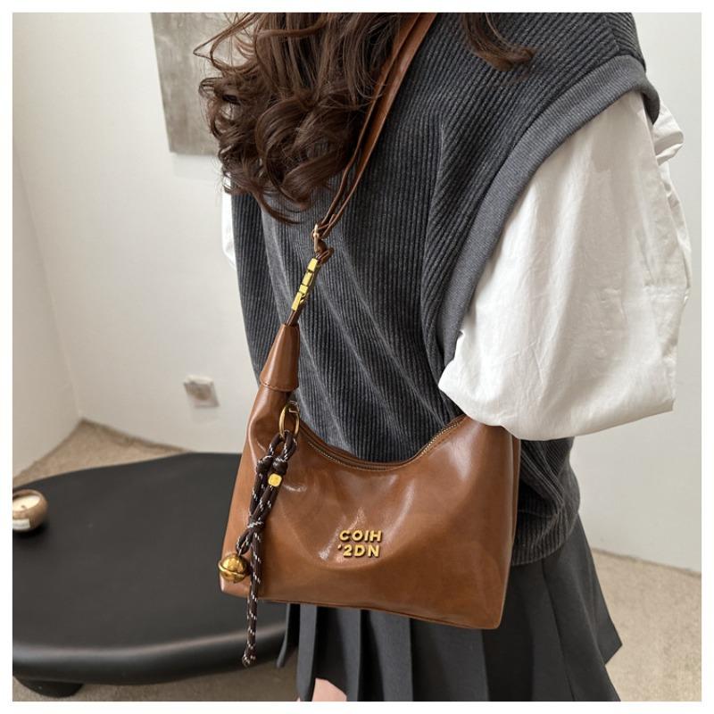 

Простая и модная женская осенне-зимняя новая повседневная сумка-мессенджер, персонализированная сумочка светло-коричневого