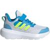 Adidas FortaRun 2.0 C Solar Blue Lucid Lemon Kids Sneakers Dash-Grey JQ4866