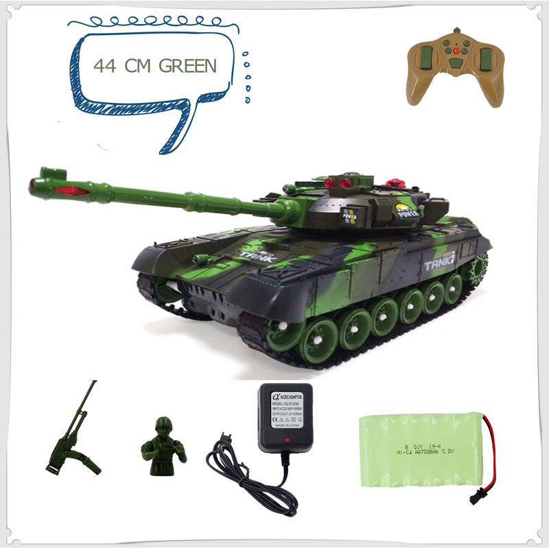 32CM-44CM RC Tank Battle Remote Control Tanks Launch Cross-Country Tracked Vehicle Kids Boy's Toy