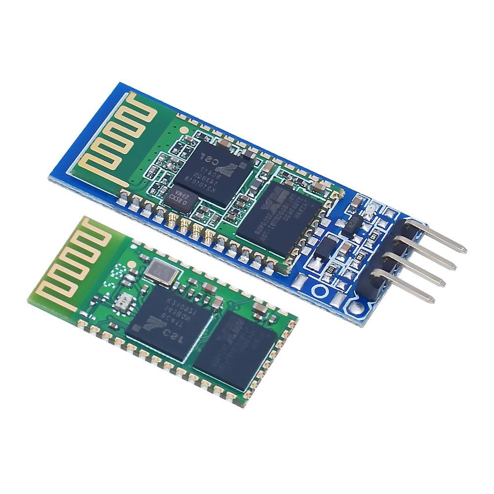 LIZAO HC-05 HC-06 Master-Slave 4Pin Anti-Reverse, Integrated Bluetooth Serial Pass-Through Module, Wireless Serial for Arduino