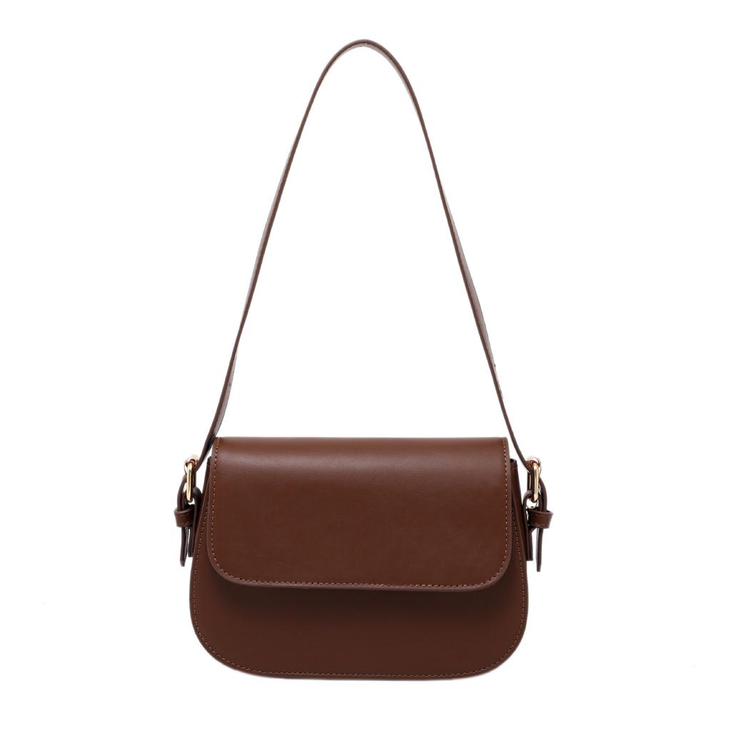 New Fashion Casual Small Square Bag Women's Solid Color Versatile Shoulder Messenger Bag