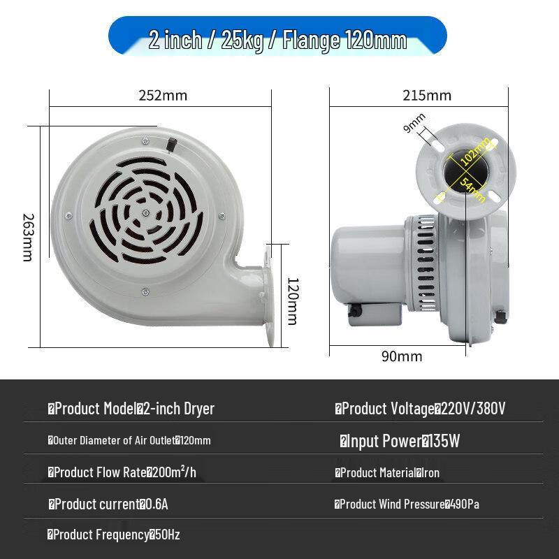 

YunDuo Plastic Drying Blower