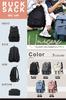 T.Y.ryanryan Backpack for Men and Women, Large Capacity, Casual Design, Unisex, Holds 15.6-inch Laptop, Black
