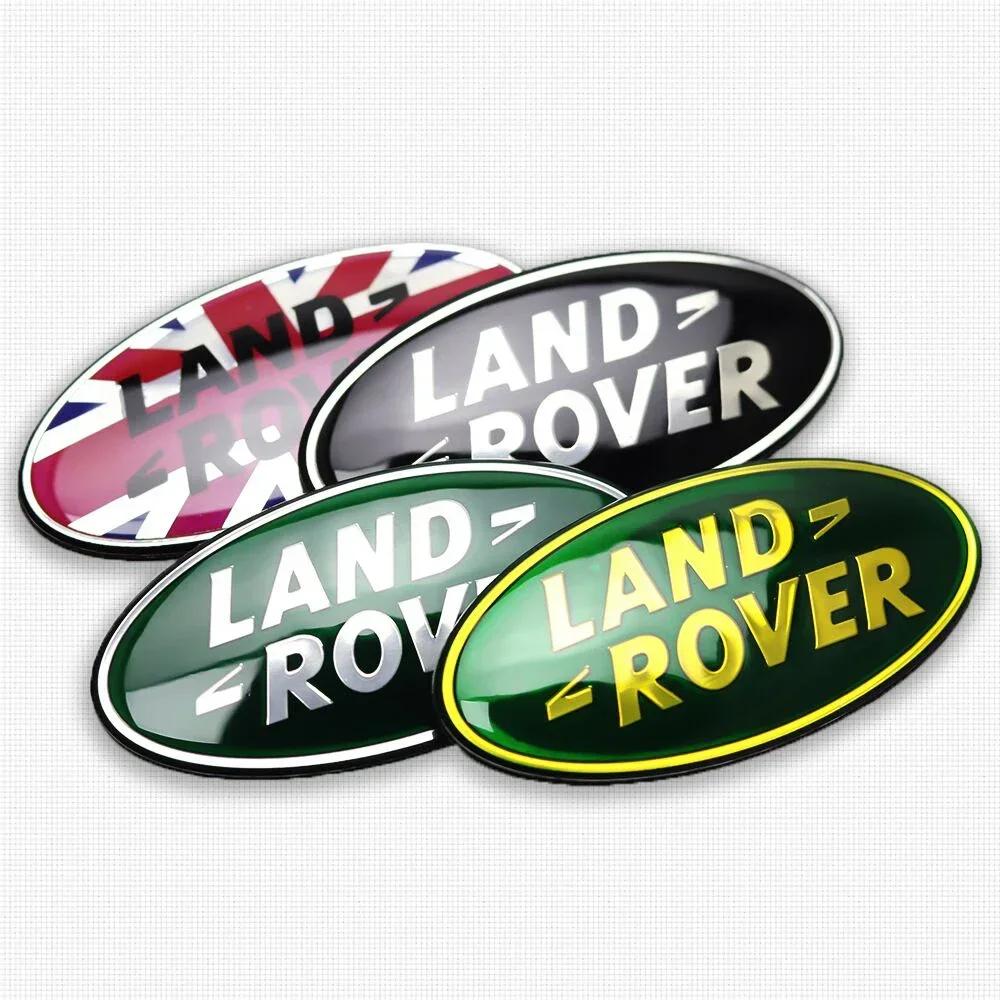 1Pcs Car Front Grille Sticker UK Flag Emblem Car Accessories For Land Rover Discovery 3 4 R4 Range Rover Evoque Sport Dander 2 3 SA7