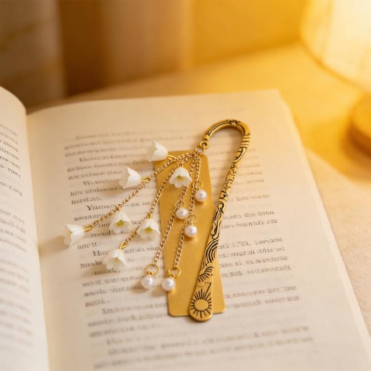 Seitenmarkierer Lesezeichen für Damen, Herren und Studenten Metall-Lesezeichen für Buchliebhaber Handgefertigte Metall-Lesezeichen mit Anhänger