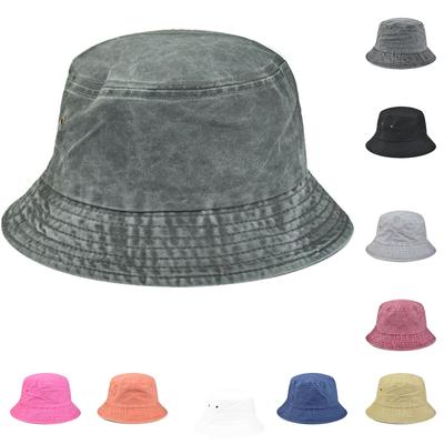 Jednobarevná dámská umyvadlová čepice Do Old Sun Hat Coups Fashion Hundred Take Fisherman's Cap