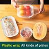 100Pcs Disposable Food Storage Covers for Bowls Elastic Plate Lid Covers Vacuum Bags For Kitchen Food Fresh Seal