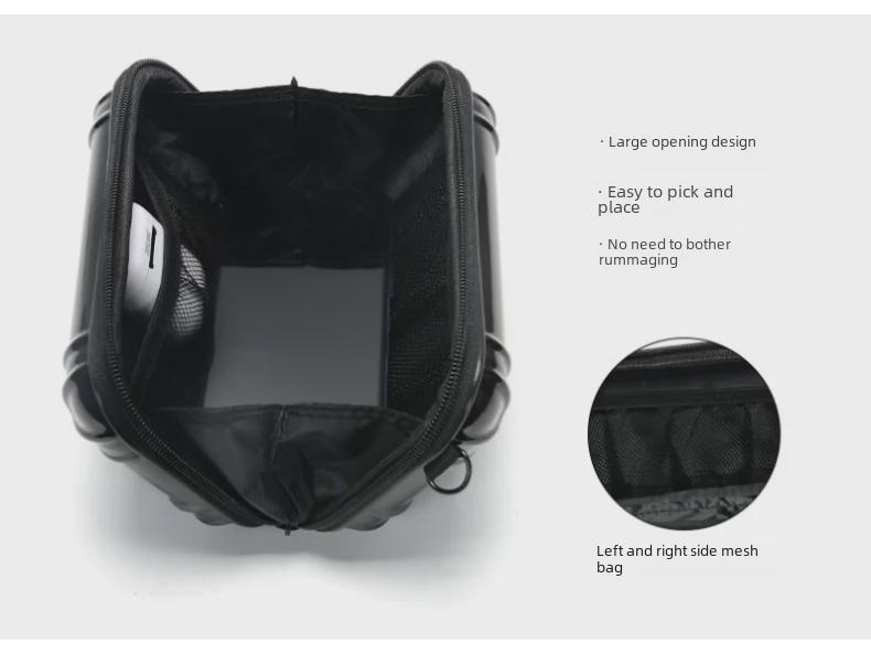 Portable Transparent PVC Mini Luggage Bag: Multi-Function Travel Messenger Bag for Phones and Accessories
