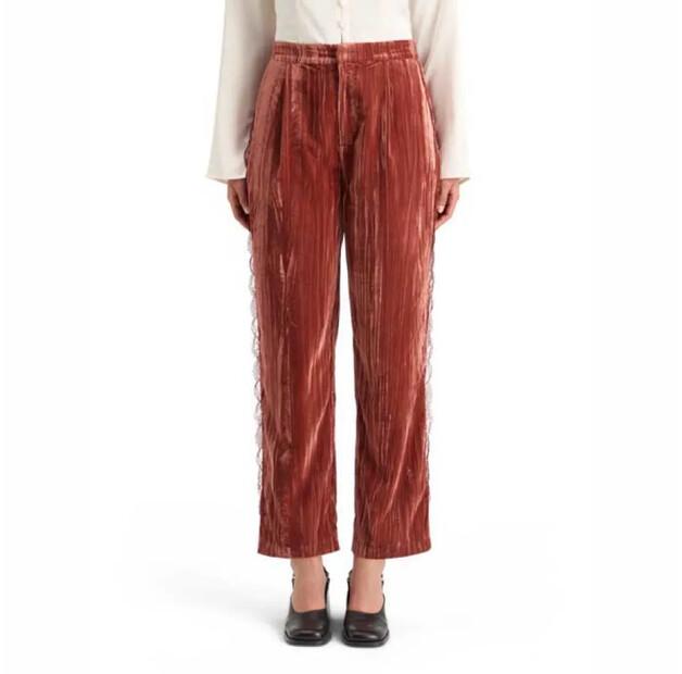 

Scotch & Soda Lace Trimmed Velvet брюки 24