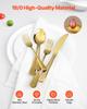 100-Piece Silverware Set Stainless Steel Cutlery Flatware Utensils for 20