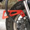 Aluminum Brake Hose Guard Compatible Models Honda Monkey 125 Z125 All Models (Red 1)