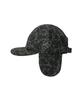 BROWNBREATH Sprawl Boucle Earflap Camp Cap - Black
