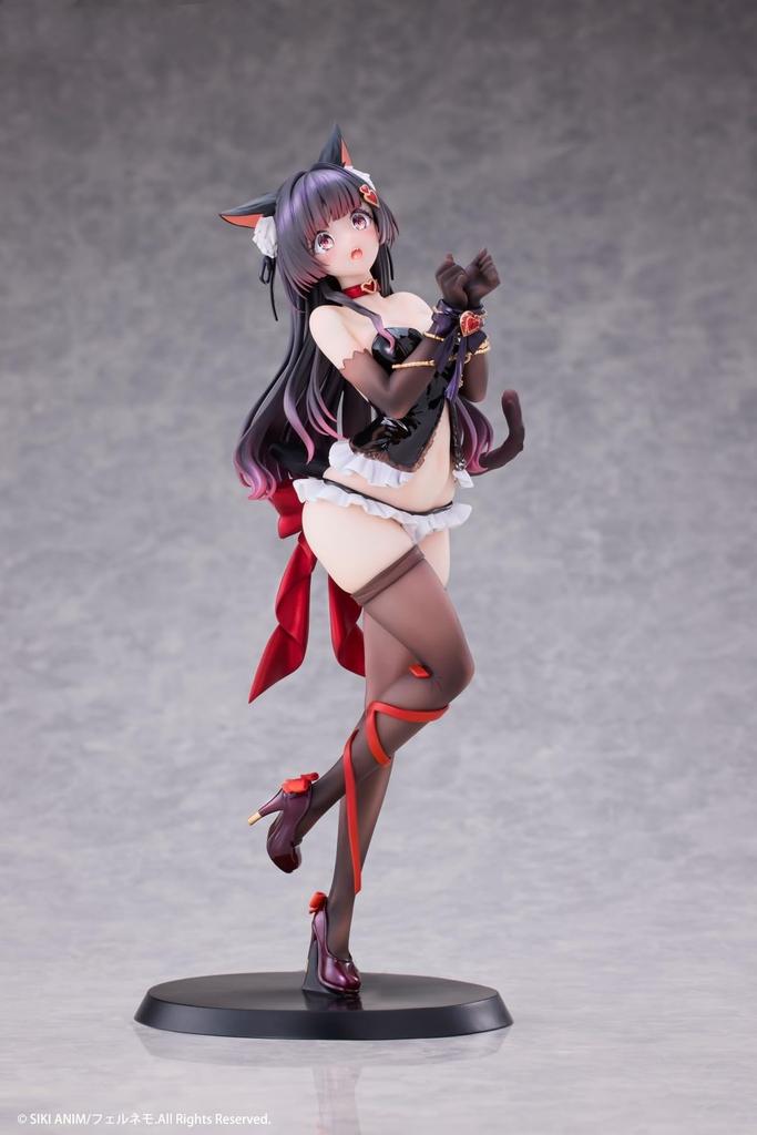 original illustration up cat Standard version scale PVC ABS painted finished figure Fernemo's "Tied Rufuna-chan" 1/7 &