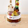 YouShu Rotatable Double-Layer Kitchen Seasoning Organizer