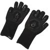 BBQ Gloves Fireproof 800 Celsius  Heat Resistant Double Sided Silicone Large Grill Gloves for Oven Barbecue Cooking