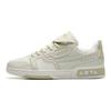 Anta Aoyou Casual Trend Slip Resistant Shock Absorbing Wear Resistant Low Top Skate Shoes Men Sneakers White Yellow 112238073-2