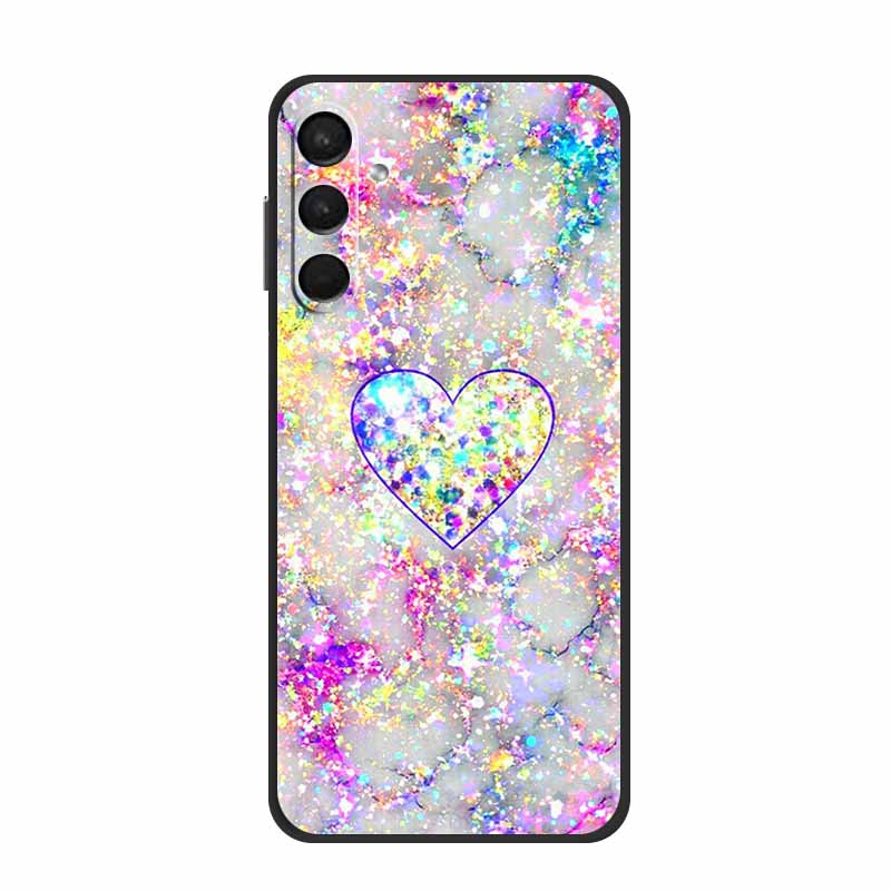 For Samsung A24 Cases A14 A24 A54 A34 5G Lovely Painted Cat Soft TPU Silicon Cover For Samsung Galaxy A54 5G Cover A 24 Bag