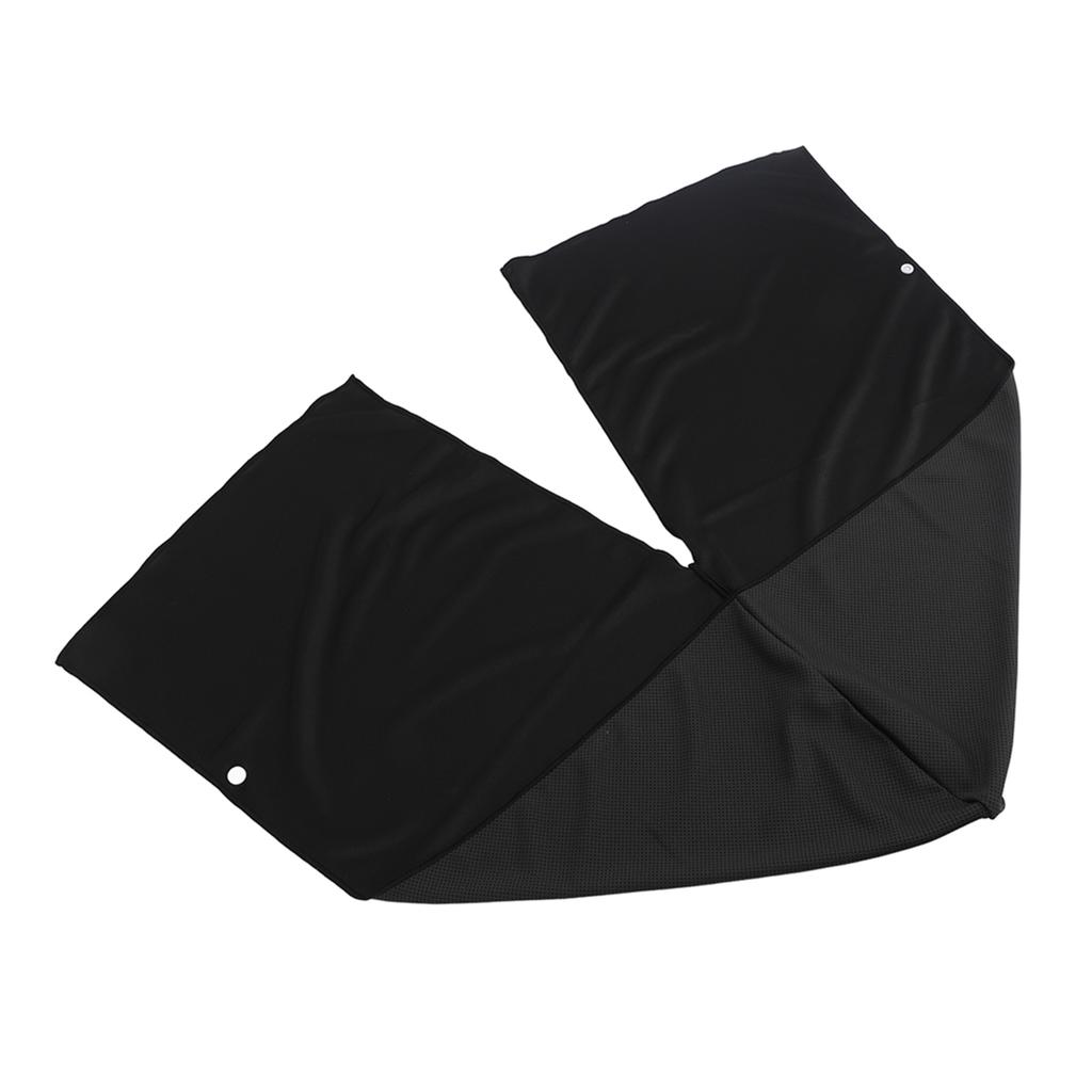 Cooling Hoodie Towels U Shaped Hoodie Towel Sun Protection Quick Dry Sports Cooling Towels Black