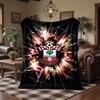 Southampton Football Print Flannel Blanket Soft Warm Sofa Bed Throw Blanket For Home Office Bedroom