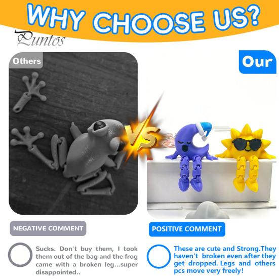 Fun Gadgets for Boredom Weather Gnome Figurine, 3D Printed Poseable Series Desk Toy, Stress Relief Fidget Toys Creative Collectible Decor Office, Gift